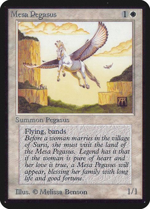 Mesa Pegasus (Limited Edition Alpha #28)