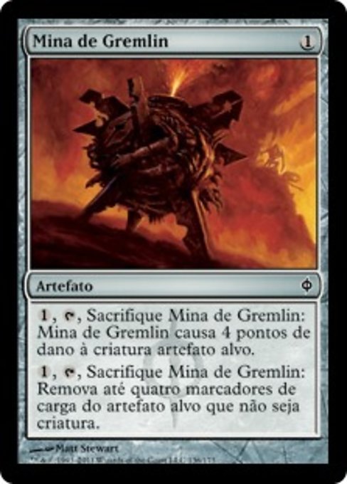 Gremlin Mine (New Phyrexia #136)