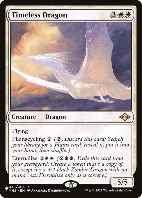 Timeless Dragon (The List)