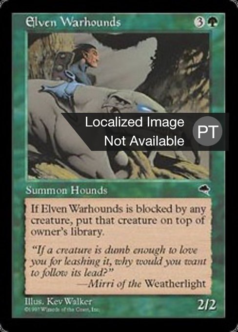 Elven Warhounds (Tempest #225)