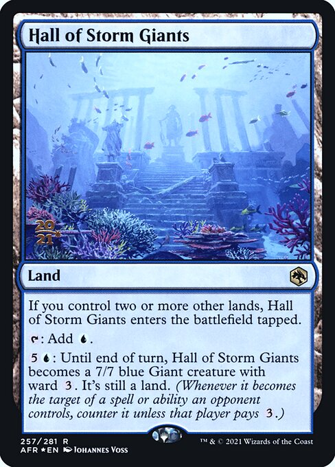 Hall of Storm Giants (Adventures in the Forgotten Realms Promos #257s)