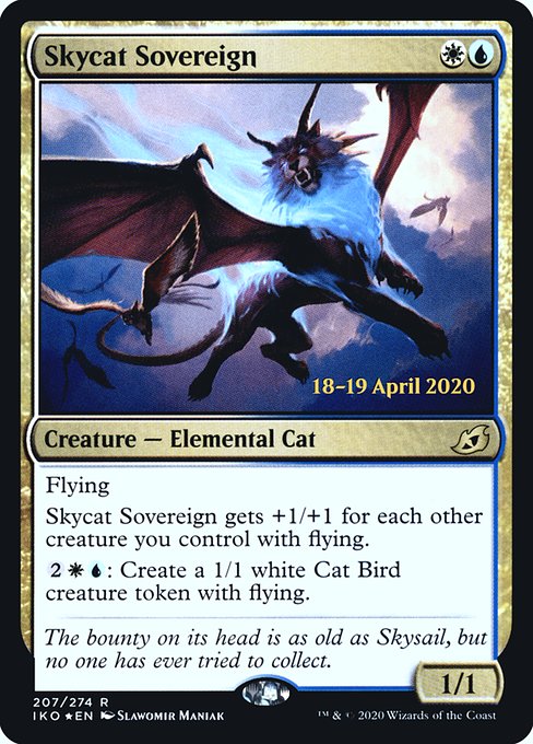 Skycat Sovereign (Ikoria: Lair of Behemoths Promos #207s)