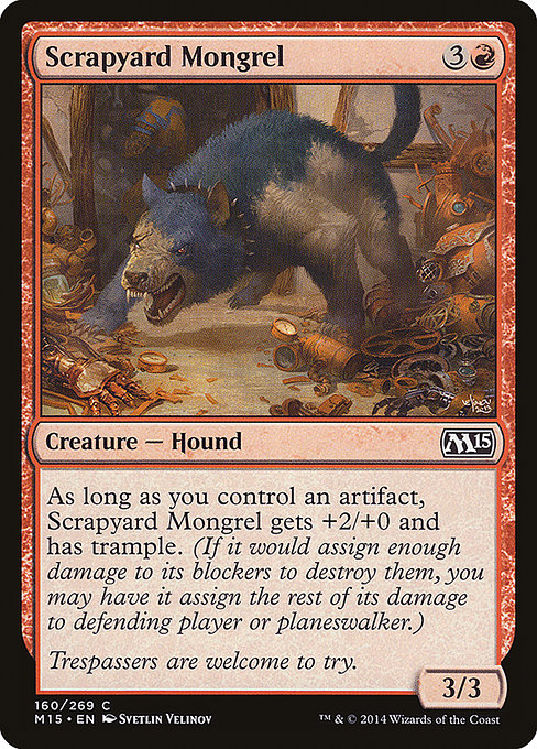 Scrapyard Mongrel (Magic 2015 #160)