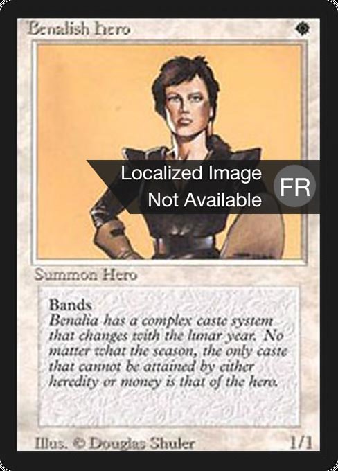 Benalish Hero (Foreign Black Border #4)