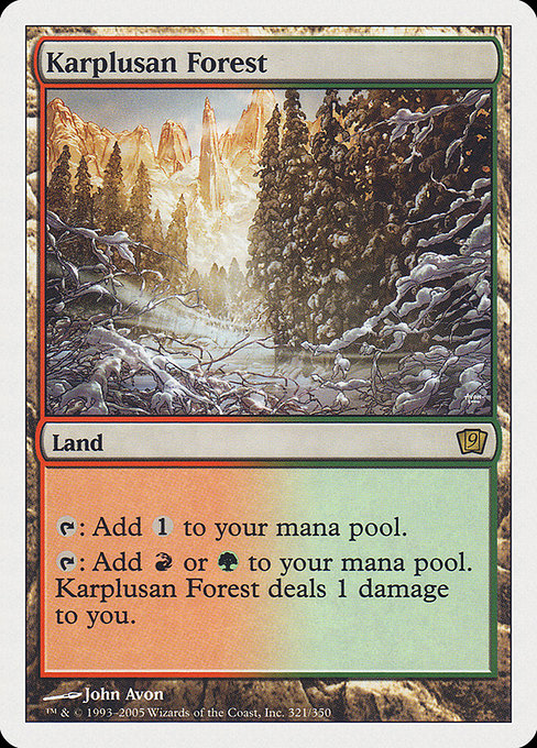Karplusan Forest (9ed) 321