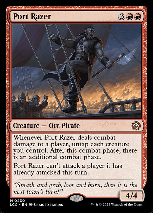 Port Razer (The Lost Caverns of Ixalan Commander #230)