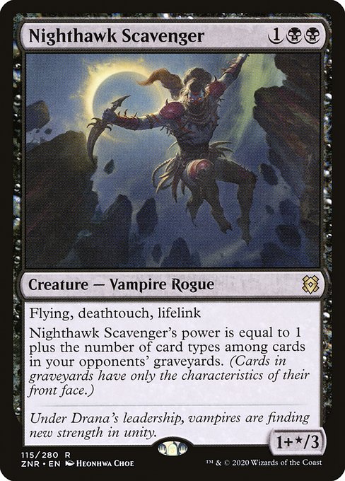 Nighthawk Scavenger (Zendikar Rising #115)