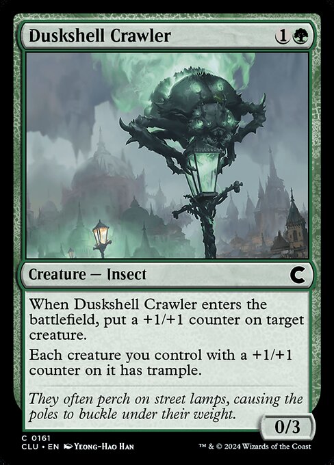 Duskshell Crawler (Ravnica: Clue Edition #161)