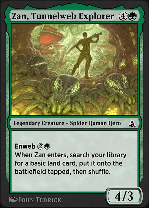 Spider-Man, Brooklyn Visionary magic the gathering card art