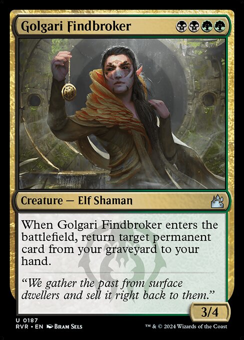 Golgari Findbroker (rvr) 187