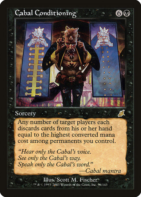 Cabal Conditioning (scg) 56