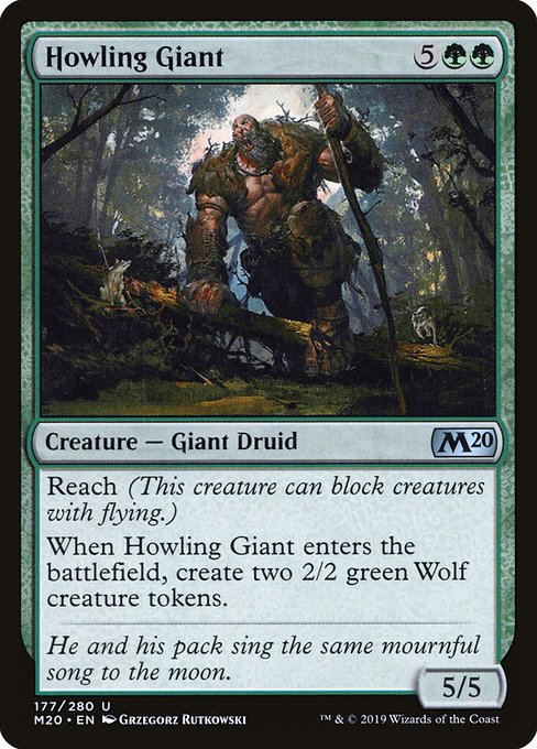 Géant rugissant|Howling Giant