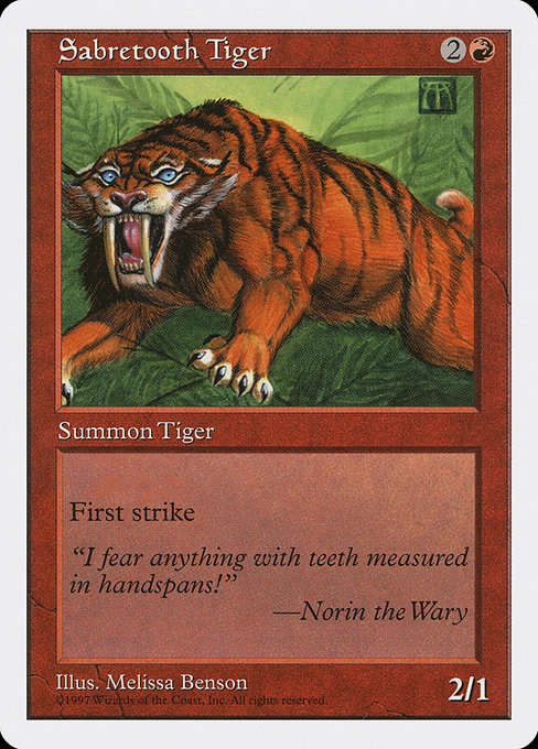 Tigre à dents de sabre|Sabretooth Tiger