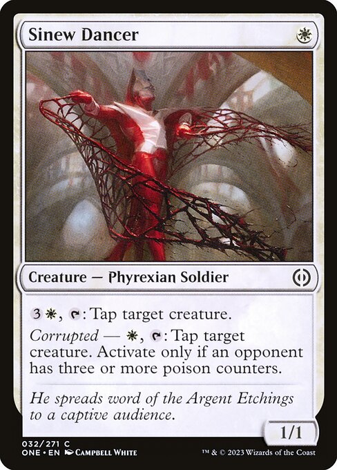 Sinew Dancer (Phyrexia: All Will Be One #32)