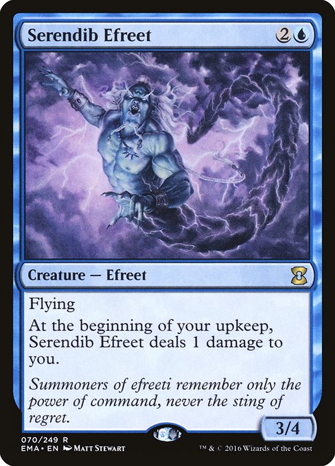 Serendib Efreet (Eternal Masters)