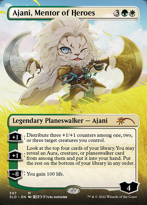 Ajani, Mentor of Heroes (Secret Lair Drop #397)