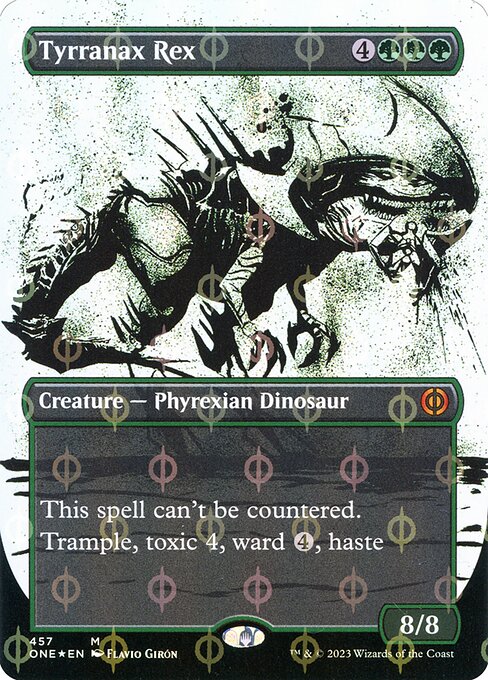 Tyrranax Rex (Phyrexia: All Will Be One #457)