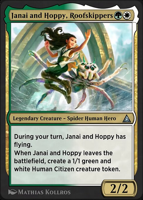 Spider-Girl, Legacy Hero magic the gathering card art