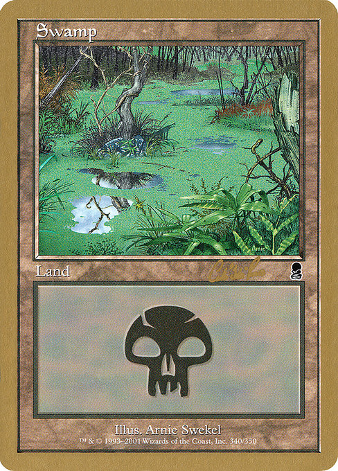 Swamp (World Championship Decks 2002 #cr340)