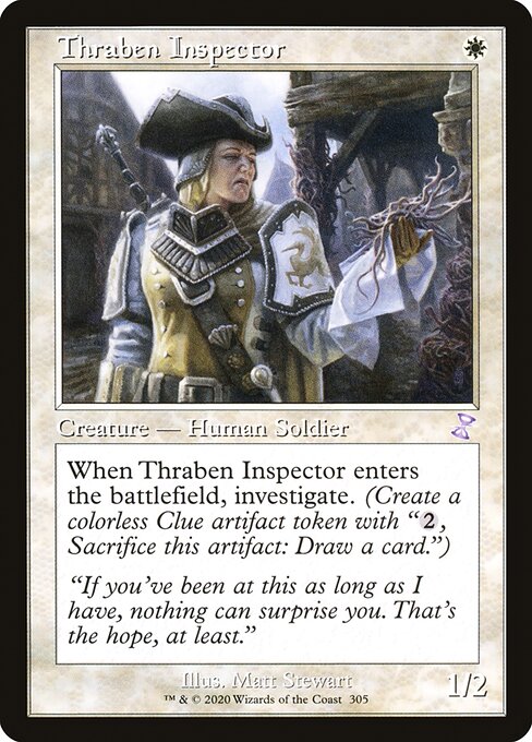Thraben Inspector (Time Spiral Remastered #305)