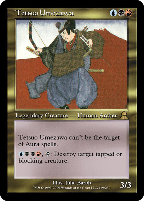 Tetsuo Umezawa (Masters Edition III #179)