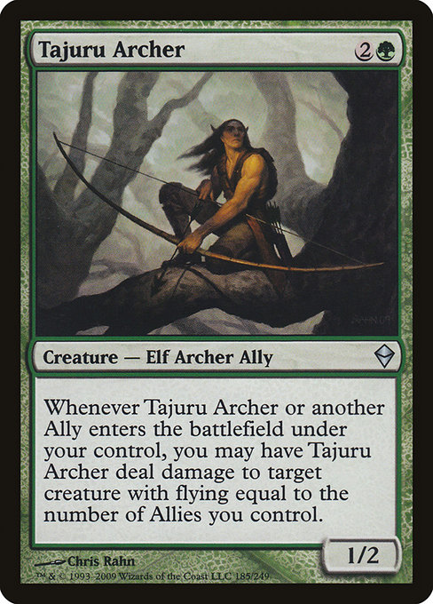 Tajuru Archer (Zendikar #185)