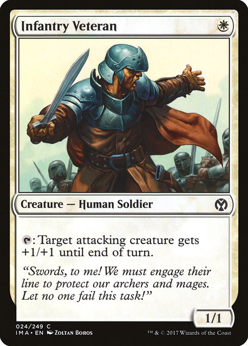 Infantry Veteran (Iconic Masters #24)