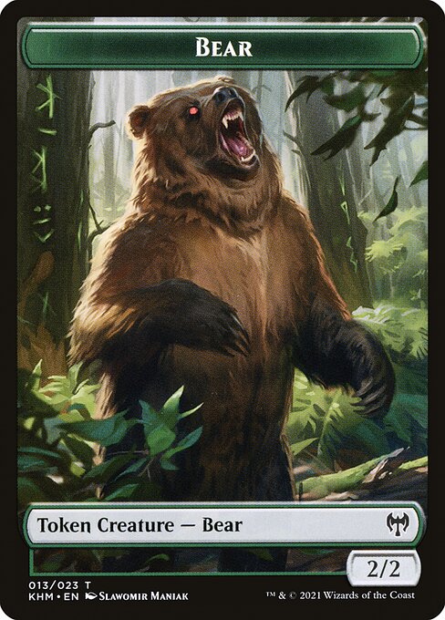 Bear (Kaldheim Tokens #13)