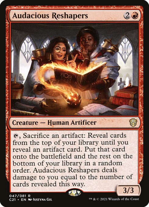 Audacious Reshapers card image