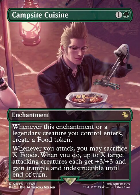 Campsite Cuisine - (fic)