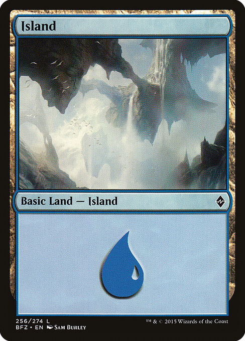 Island (Battle for Zendikar #256a)