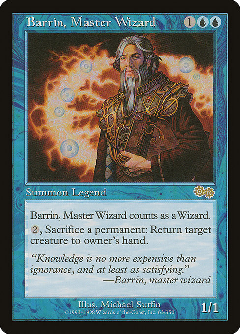 Barrin, Master Wizard card image