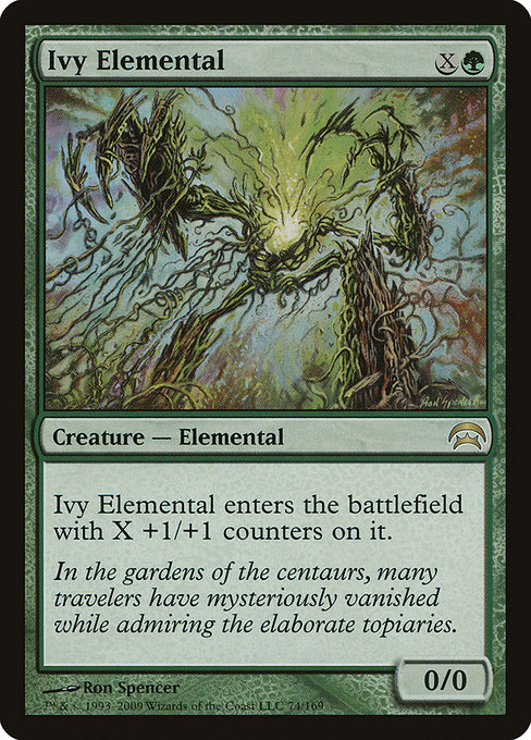 Ivy Elemental (Planechase #74)