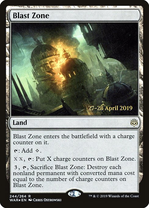 Blast Zone (War of the Spark Promos #244s)