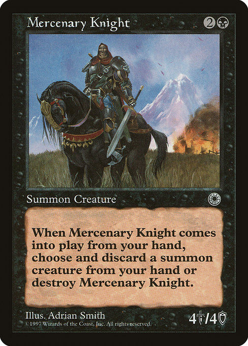 Chevalier mercenaire|Mercenary Knight