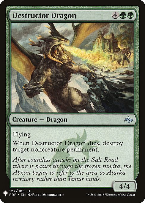 Dragon destructeur|Destructor Dragon