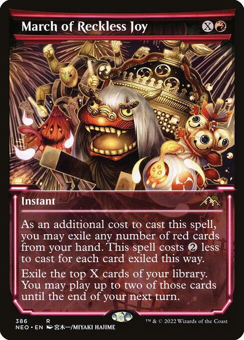 March of Reckless Joy card image
