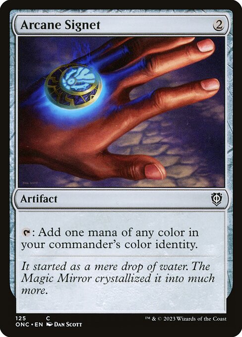 Arcane Signet (Commander: Phyrexia: All Will Be One)