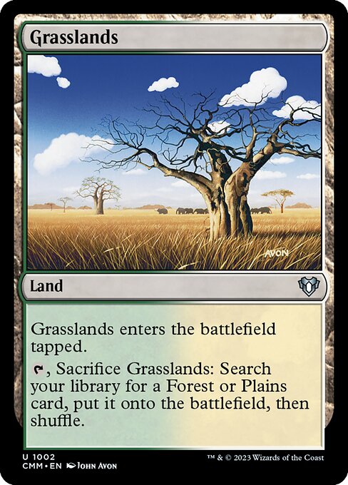 Grasslands (Commander Masters #1002)