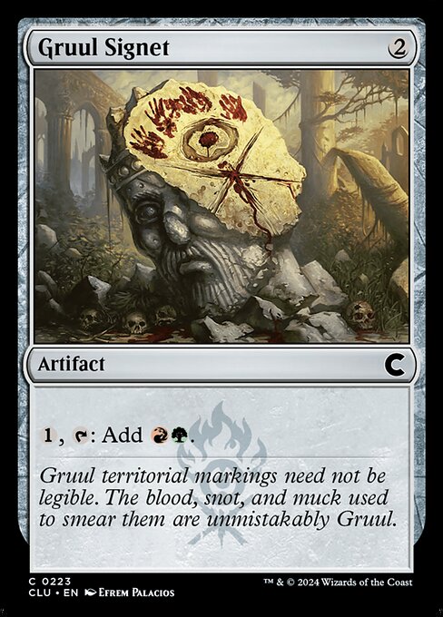 Gruul Signet (Ravnica: Clue Edition #223)