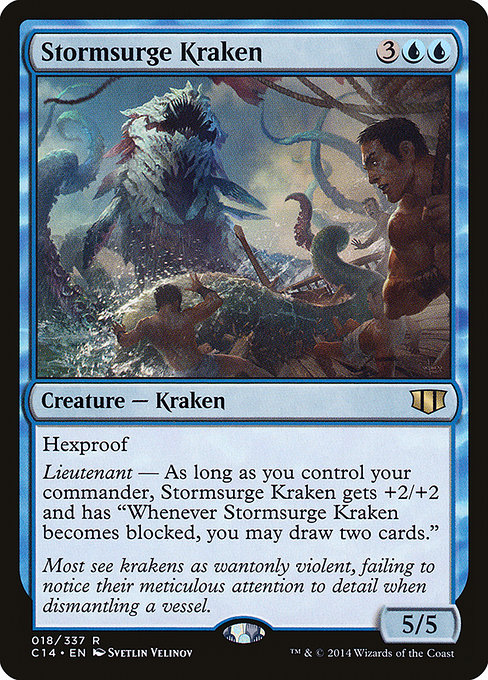 Stormsurge Kraken card image
