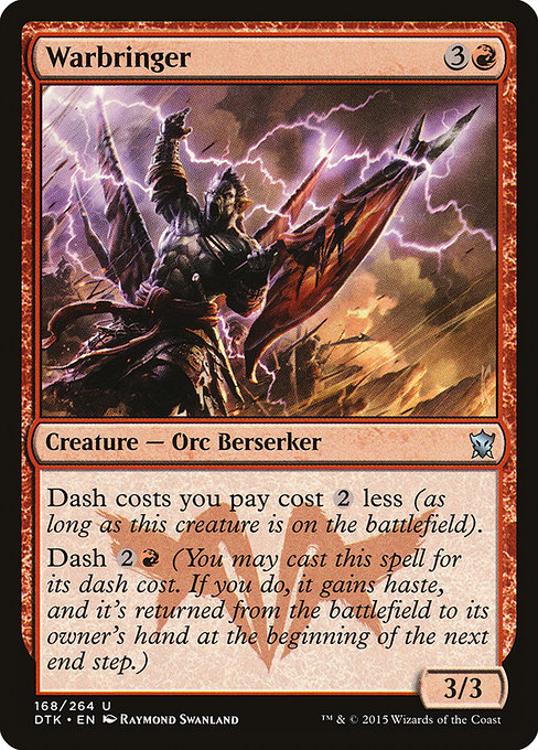 Warbringer (Dragons of Tarkir #168)