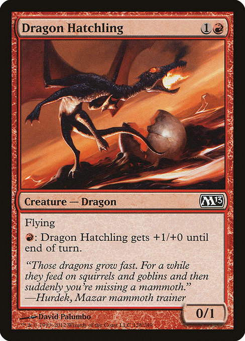 Dragon Hatchling (Magic 2013 #128)