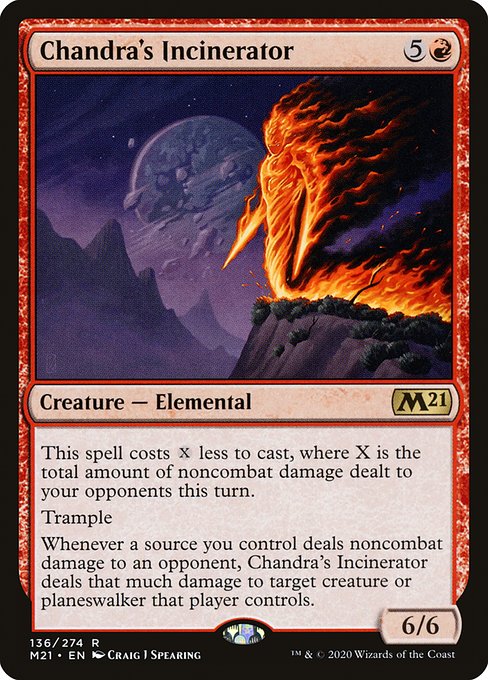 Chandra's Incinerator (m21) 136 Chandra's Incinerator (m21) 136