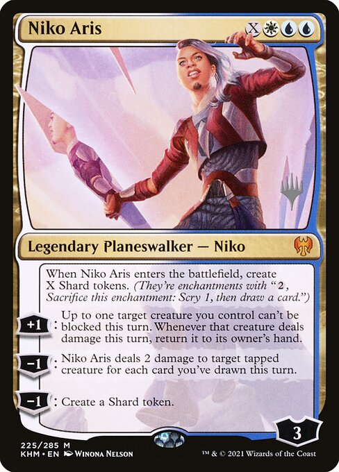 Niko Aris (Kaldheim Promos #225p)