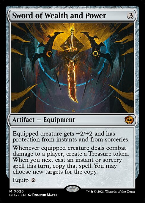 Sword of Wealth and Power card image