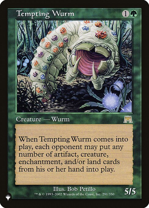 Tempting Wurm (The List #934)