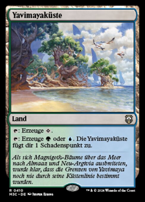 Yavimaya Coast (Modern Horizons 3 Commander #410)