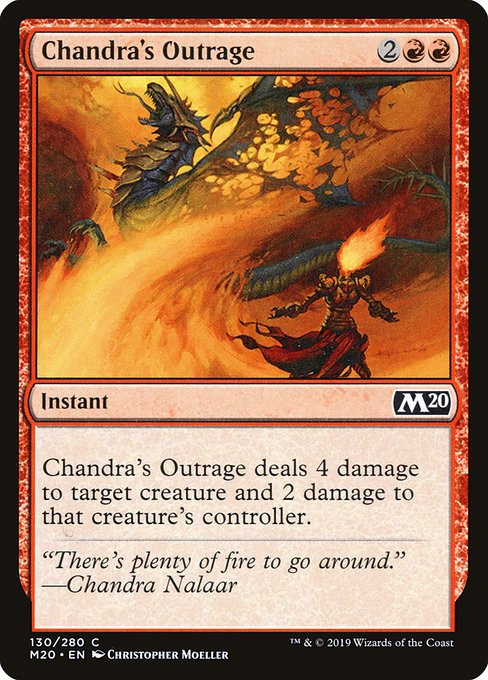 Chandra's Outrage (m20) 130