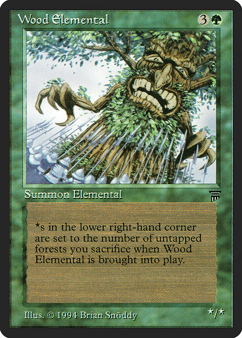 Wood Elemental (Legends #215)